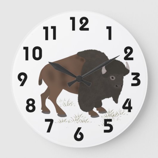 Bison Clock Grote Klok (Voorkant)