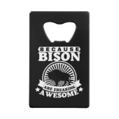 BISON CREDITKAART FLESSENOPENER (Voorkant)