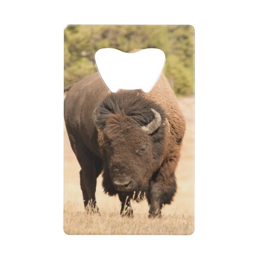 Bison Creditkaart Flessenopener (Voorkant)