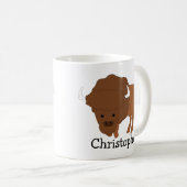 Bison Design Personalised Koffiemok (Voorkant rechts)