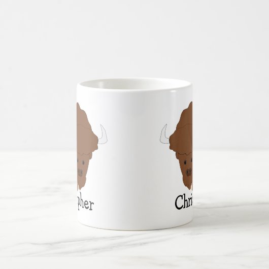 Bison Design Personalised Koffiemok (Center)