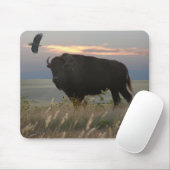 Bison/Eagle Mousepad Muismat (Met muis)