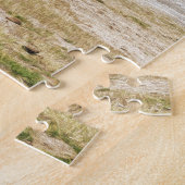 Bison en oude gelovigen legpuzzel (Zijkant)