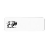 Bison Etiket (Voorkant)