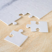 Bison Family in Snow Jigzaag Puzzle Legpuzzel (Zijkant)