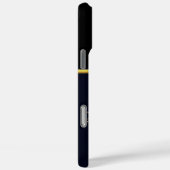 Bison Farmer Tending naar zijn kudde in Golden Fie Case-Mate iPhone Case (Achterkant / Rechts)