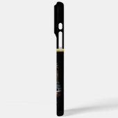 Bison Farmer Tending to Herds in een Gouden Veld Case-Mate iPhone Case (Achterkant / Links)