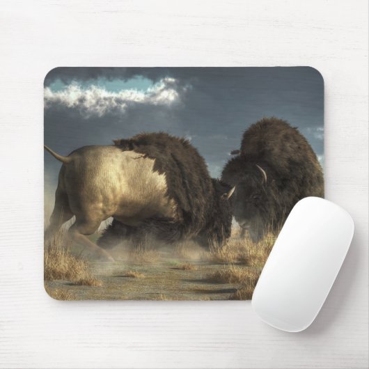 Bison Fight Muismat (Met muis)