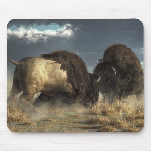 Bison Fight Muismat (Voorkant)