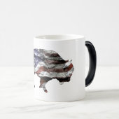 Bison Flag Magische Mok (Voorkant rechts)