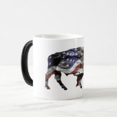 Bison Flag Magische Mok (Voorkant links)