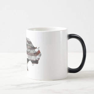 Bison Flag Magische Mok