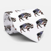 Bison Flag Stropdas (Opgerold)
