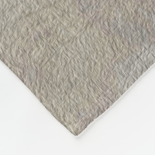 Bison Fleece Deken (Hoek)