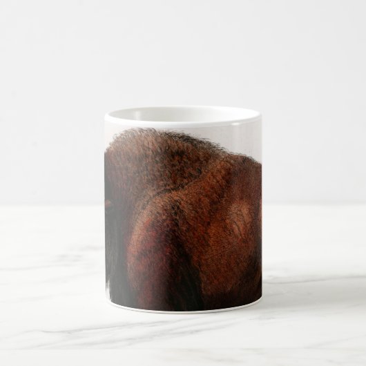 Bison  geïllustreerd koffiemok (Center)