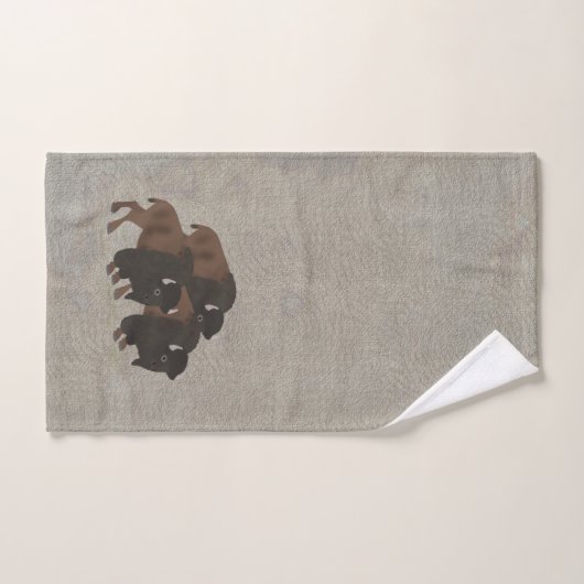 Bison Hand Towel Handdoek (Handdoek)