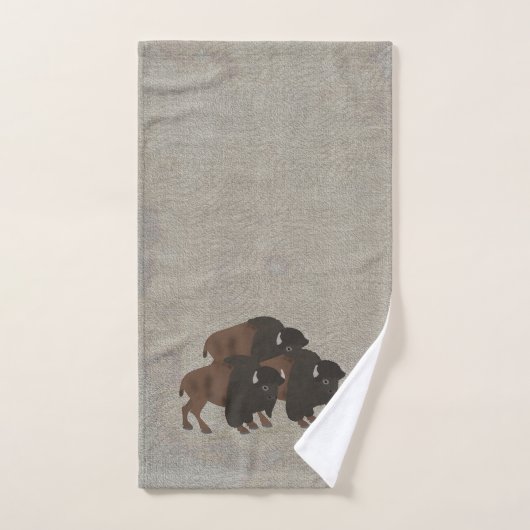 Bison Hand Towel Handdoek (Handdoek)