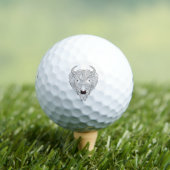 Bison Head Doodle Golfballen (Insitu Shirt)