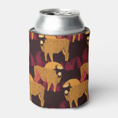 Bison High Grass: Veldpatroon. Blikjeskoeler (Blikje Voorkant)