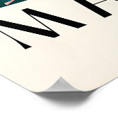 Bison in Bathtub Art Print Tropical Bathroom (Hoek)