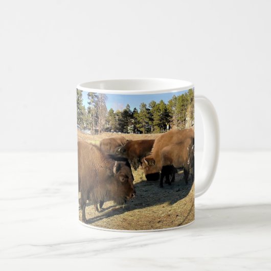 Bison in Colorado Koffiemok (Voorkant rechts)