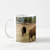 Bison in Colorado Koffiemok (Links)