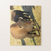 Bison in Colorado Legpuzzel (Verticaal)