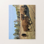 Bison in Colorado Legpuzzel (Verticaal)