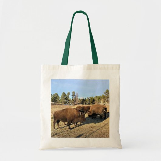 Bison in Colorado Tote Bag (Voorkant)