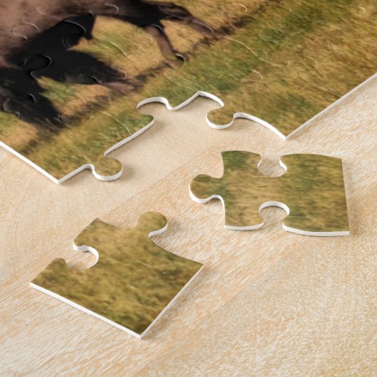 Bison in de Tetons Legpuzzel (Zijkant)