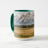 Bison in de Tetons Mok (Voorkant links)