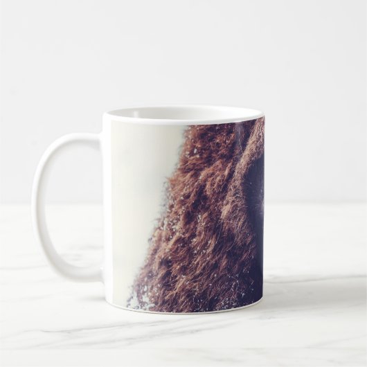 BISON IN DE WINTER KOFFIEMOK (Links)