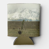 Bison in Grand Teton National Park Fotografie Blikjeskoeler (Voorkant)