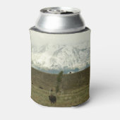 Bison in Grand Teton National Park Fotografie Blikjeskoeler (Blikje Achterkant)