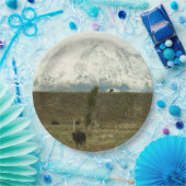 Bison in Grand Teton National Park Fotografie Papieren Bordje (Feest)