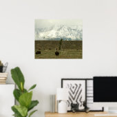 Bison in Grand Teton National Park Fotografie Poster (Thuiskantoor)
