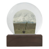 Bison in Grand Teton National Park Fotografie Sneeuwbol (Achterkant)