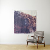 BISON IN THE WINTER WANDKLEED (In Situ (horizontaal))