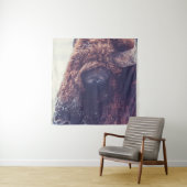 BISON IN THE WINTER WANDKLEED (In situ)