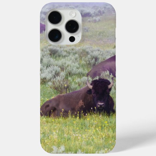 Bison iPhone 15 Pro Max Hoesje (Achterkant)