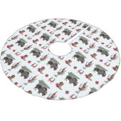 Bison kerstboom Ranch Wild West Kerstmis Rok (Gekanteld)