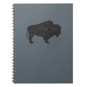Bison-laptop met stijl notitieboek