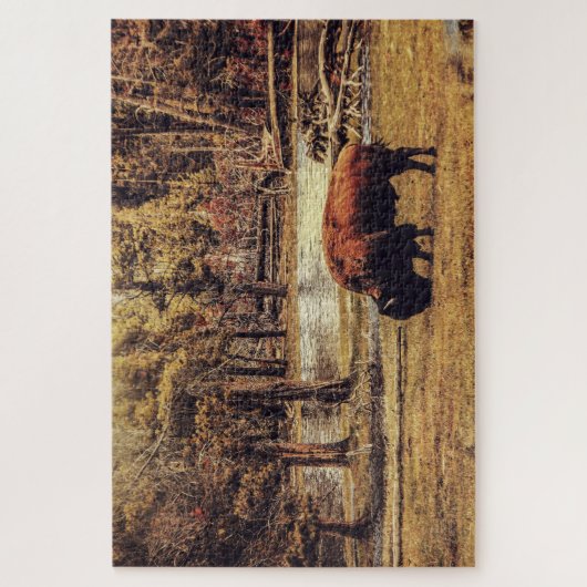 Bison Legpuzzel (Verticaal)