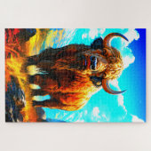 Bison Legpuzzel (Horizontaal)