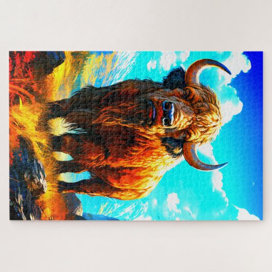 Bison Legpuzzel (Horizontaal)