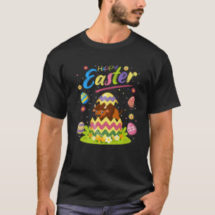 Bison Lover Funny Easter Bison Happy Pasen T-shirt
