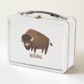 Bison lunchbox voor kinderen (Voorkant)