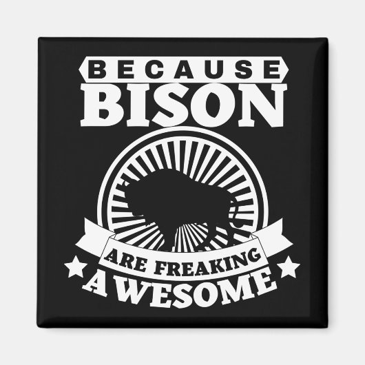 BISON MAGNEET (Voorkant)
