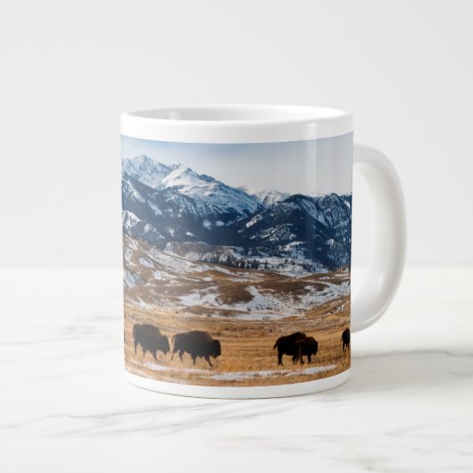 Bison-migratie Grote Koffiekop (Voorkant rechts)