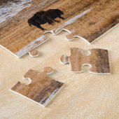 Bison-migratie Legpuzzel (Zijkant)